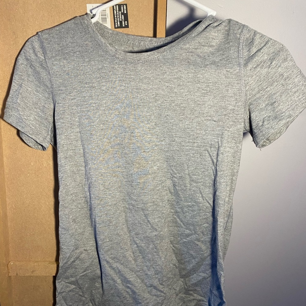 danskin now, grey women’s t- shirt, size xs